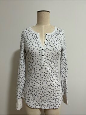 Lucky Brand Henley Thermal Top